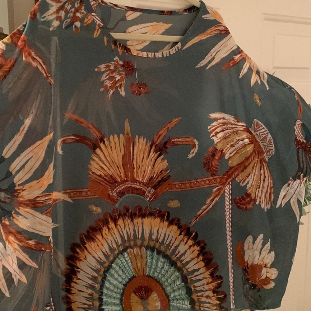 Sheer blouse